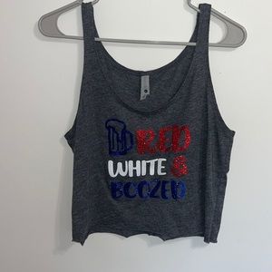 ‘Red White & Boozed’ Tank Top